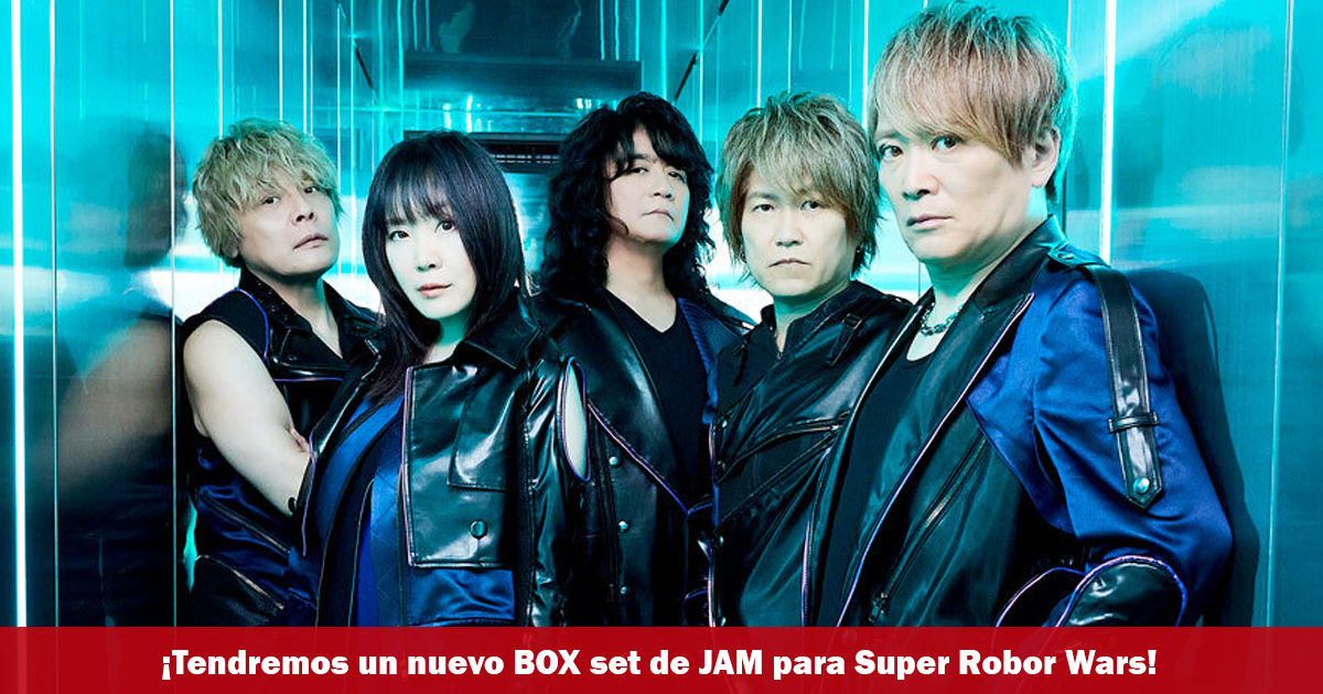 JAM Project anunció el lanzamiento de un nuevo BOX Set dedicado a Super Robot Wars